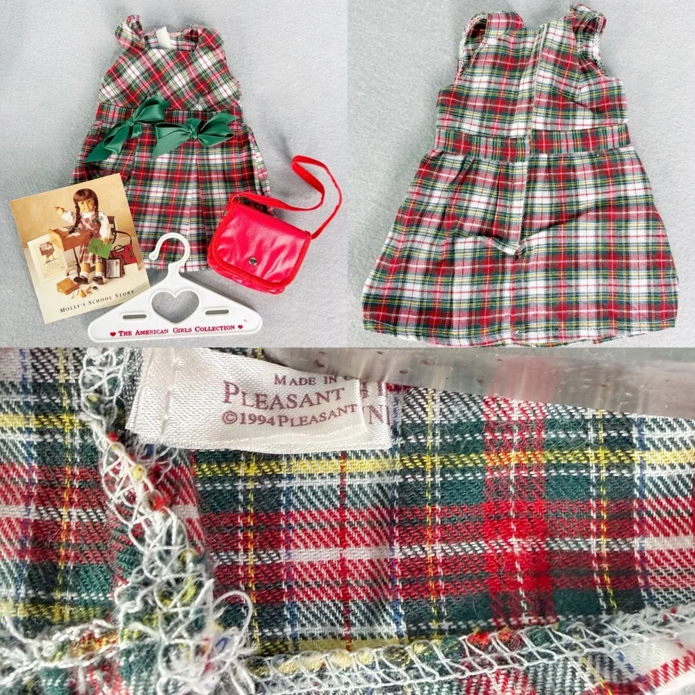 AMERICAN GIRL PLEASANT COMPANY DOLL MOLLY MCINTIRE BOX 3 OUTFITS ACCESSORIES